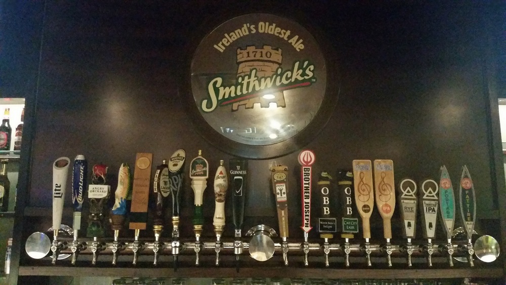 Maggie Meyers is an Irish Style Pub that prides itself on having over 45 beers available, including a selection of 20 draft beers, many local. We are a true "Scratch Kitchen"...we bake the bread, dill the pickles, and corn the beef, all in house. Come taste some of the best food Huntsville has to offer. Lunch specials run Monday-Friday, with a special "Quick & Dirty" Lunch (15 minutes or less) available 11-4pm.  Live entertainment every night, including Comedy shows, Karaoke, and Live Bands. Every Wednesday, Friday, and Saturday night, you'll find a Blind Draw Darts Tournament in our game room- We have 8 Steel Tip Boards, 5 Darts Live Machines and 2 pool tables.